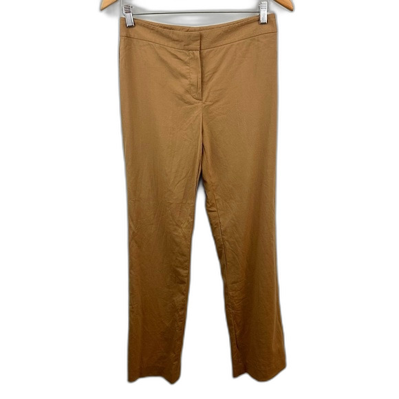 Elie Tahari Tan Work Pants - Picture 1 of 11